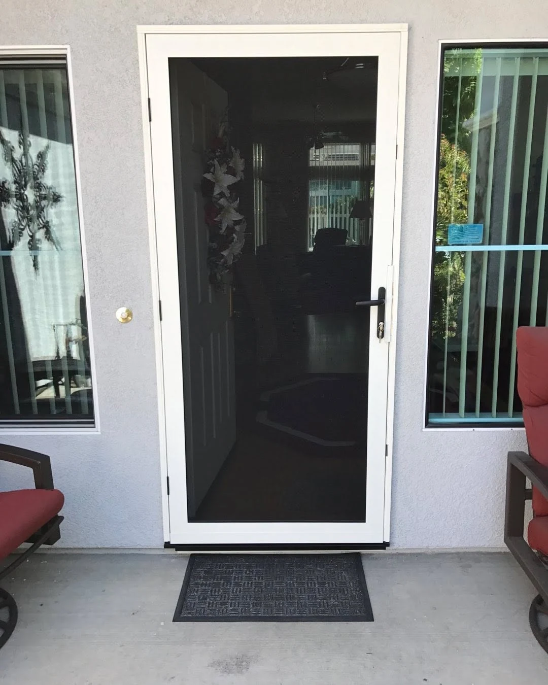 Titan Ultimate Full View Security Door Installation