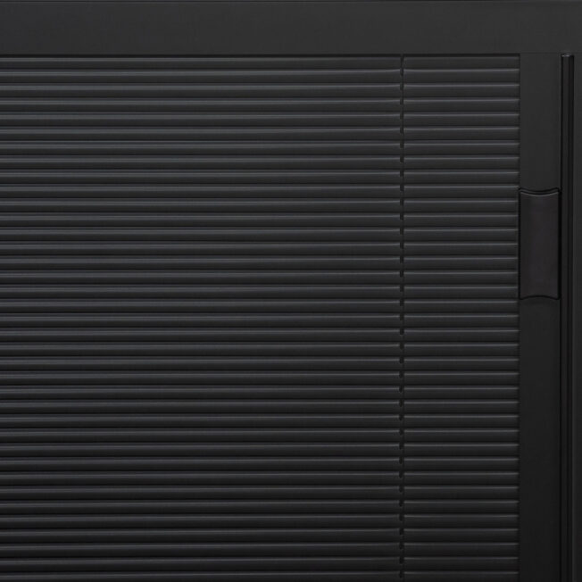 ProVia internal blinds in Black