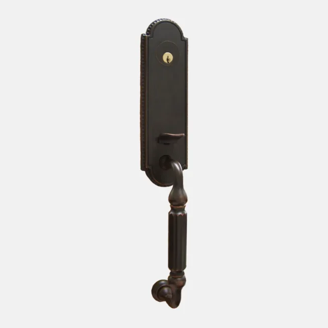 Emtek Orleans handleset in Oil Rubbed Bronze
