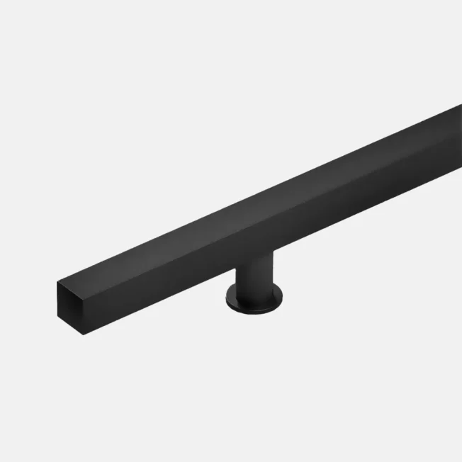 Emtek Square Large Pull in Black