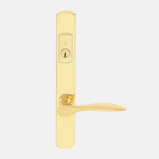 Hoppe Contemporary Arch in Bright Brass