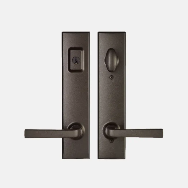 Trilennium Wescott Handleset in Flat Bronze
